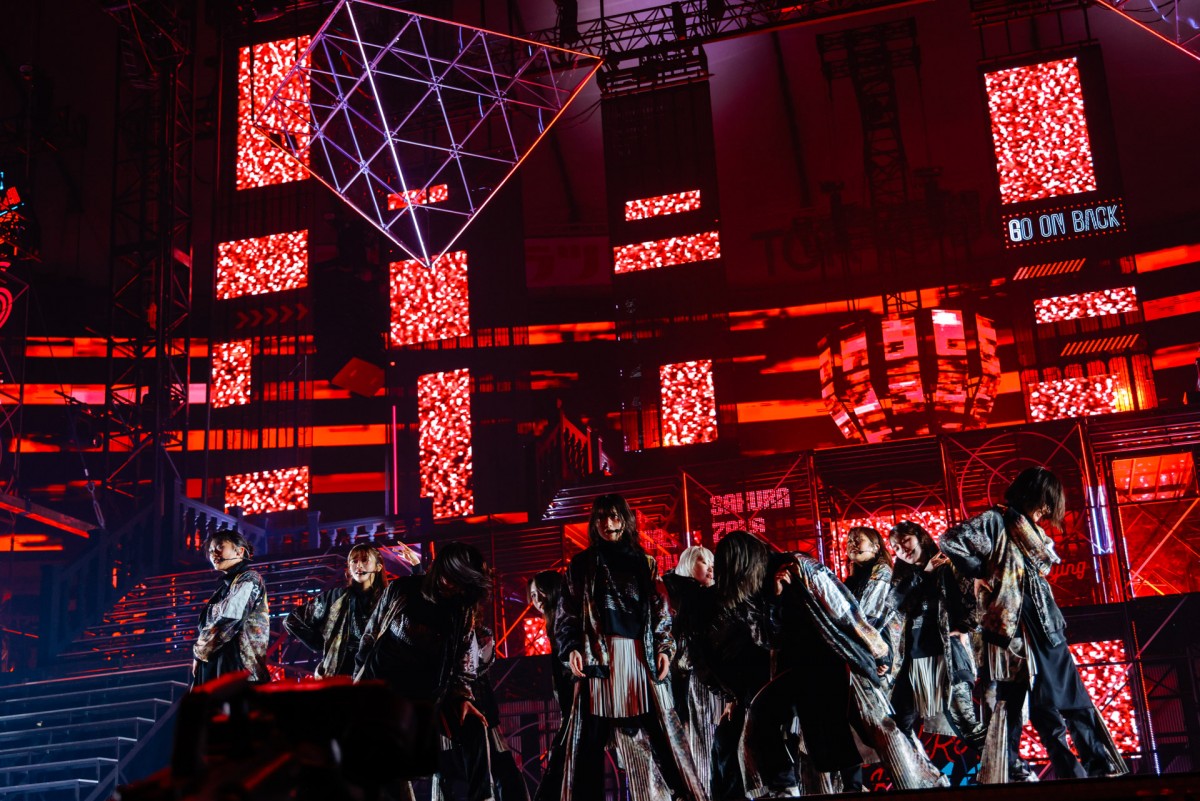櫻坂46、2年ぶり東京ドームライブ　圧巻のパフォーマンスで11万人を魅了