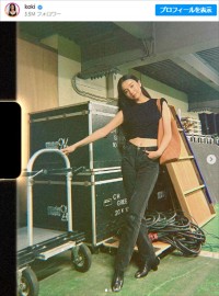 Koki,、デニムショットを披露　※「Koki,」インスタグラム