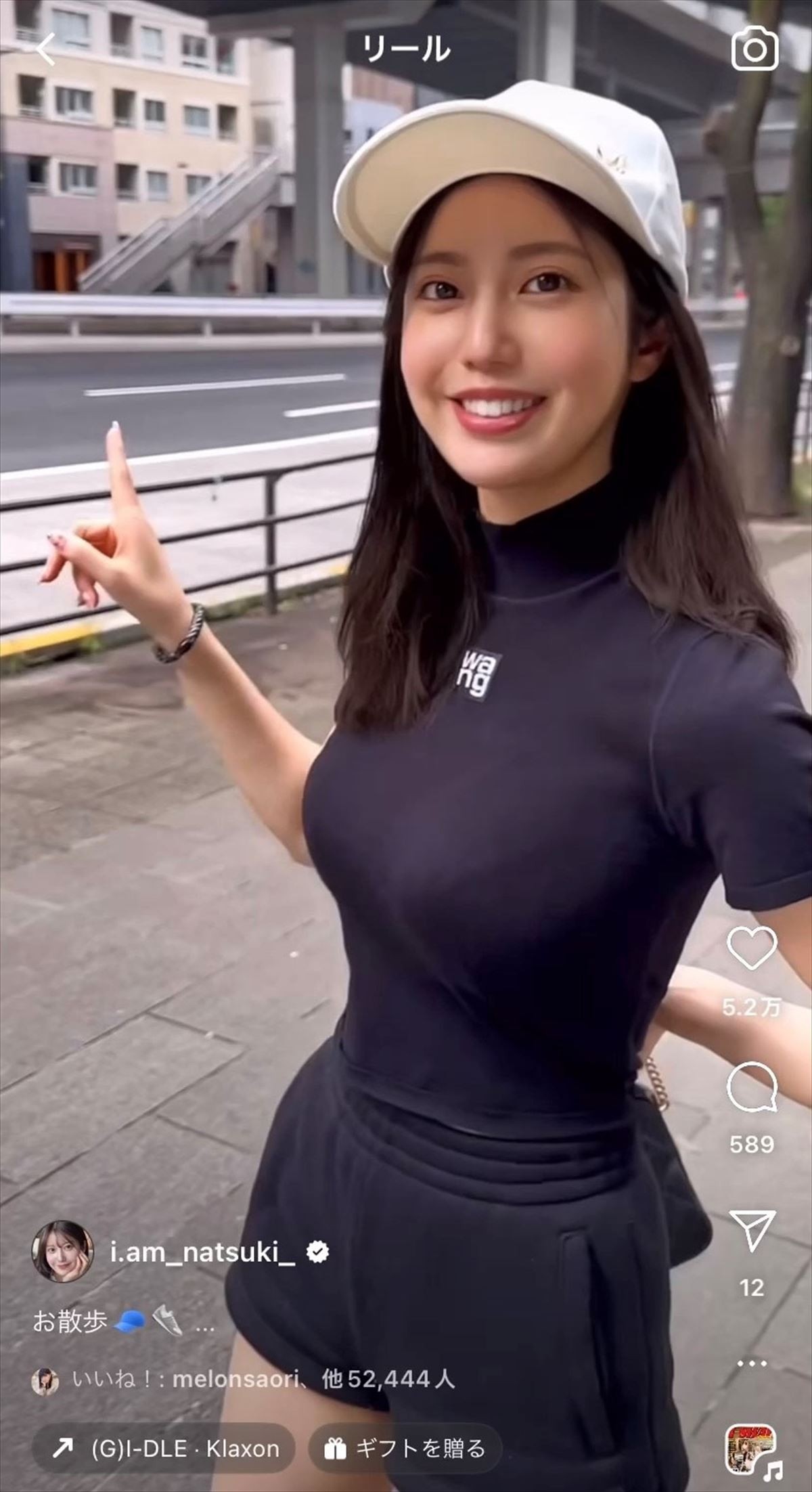 「令和の峰不二子」阿部なつき24歳、カチューシャ姿に絶賛の声「可愛すぎる」「天使ですね」
