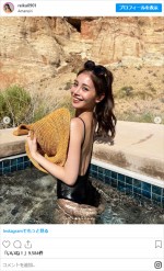 REIKA、近影にファン歓喜　※「REIKA」インスタグラム