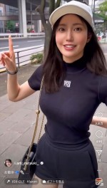 “令和の峰不二子”阿部なつき　ほぼ“すっぴん”、タイトTシャツ＆ショーパン動画に「綺麗すぎる」