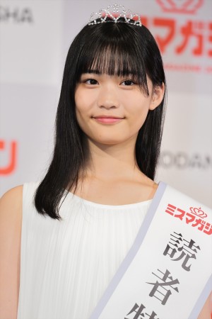 尾茂井奏良、ミスマガジン2024 グランプリ発表イベントに登場