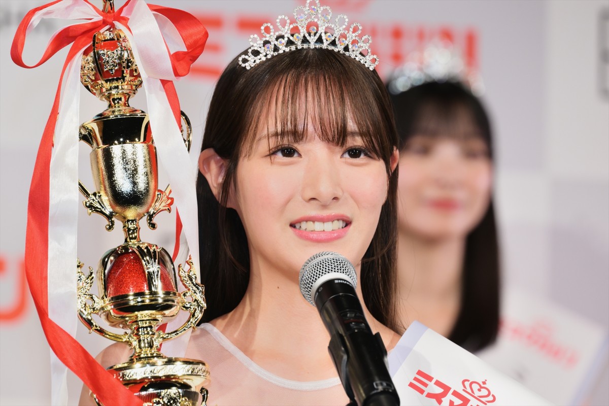 「ミスマガ2024」グランプリ・葉月くれあ「信じられないほど幸せ」　憧れは石原さとみ