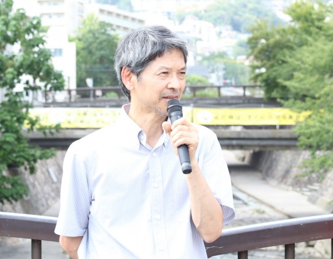 【本作紹介時のみ使用可】連続テレビ小説『おむすび』神戸ロケ取材会　20240821