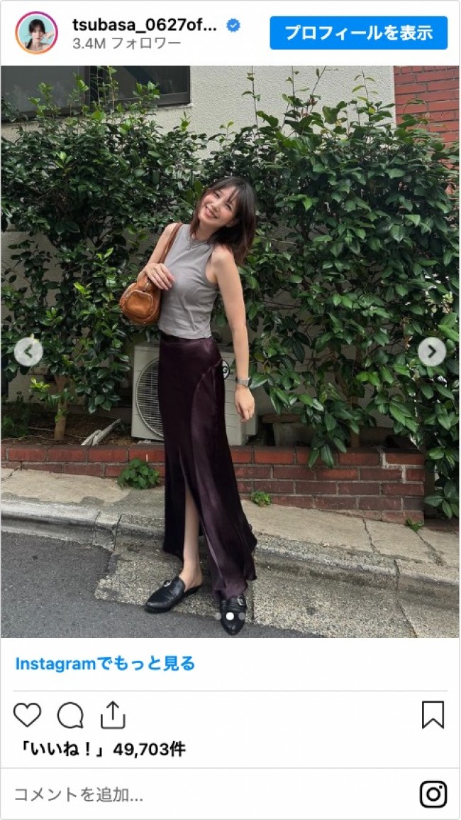 ケイトスペード❤️本田翼着用❤️花柄 ノースリーブ ワンピース 写真）本田翼、ノースリーブ＆スリットスカート姿に反響「絶妙な肌見せ