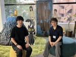 実写映画『秒速5センチメートル』（左から）監督：奥山由之×原作：新海誠（コミックス・ウェーブ・フィルムにて）