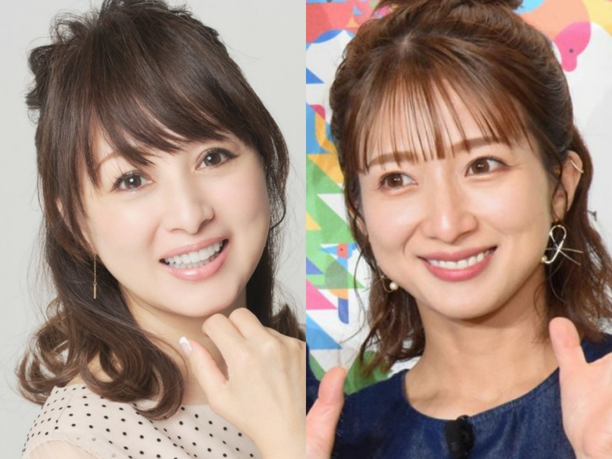 (左から)渡辺美奈代、辻希美