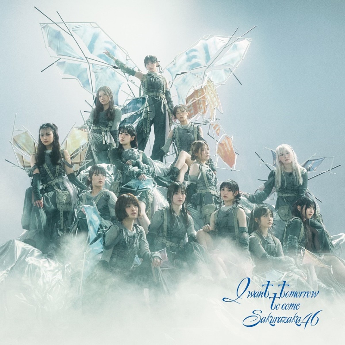 櫻坂46、メンバーの声紋が羽に！　“羽化する櫻”表現した10thシングルジャケット公開