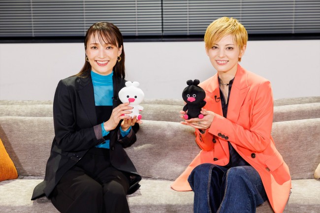 『WOWOW×タカラヅカ・スカイ・ステージ 特別コラボレーション 宝塚への招待「Gato Bonito!!」―望海風斗×朝美絢―』収録の様子