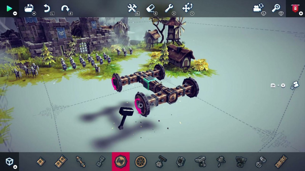 最強マシンを作る兵器サンドボックス『Besiege - ビシージ -』、スイッチ／PS4／PS5向けに12月12日発売　パッケージ版の予約も開始