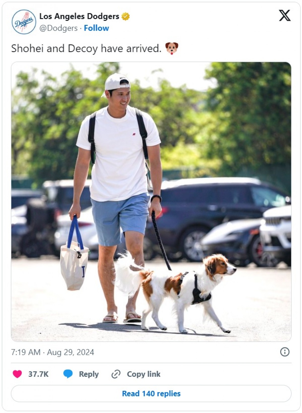 キュートすぎる大谷翔平の愛犬・デコピンまとめ「賢いねー」「肉球までも愛おしい」