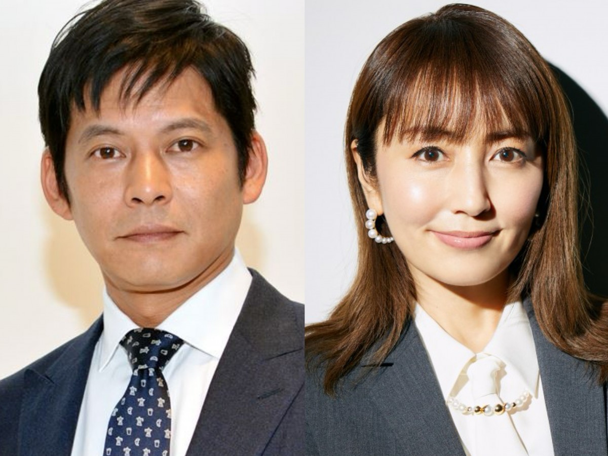 (左から)織田裕二、矢田亜希子