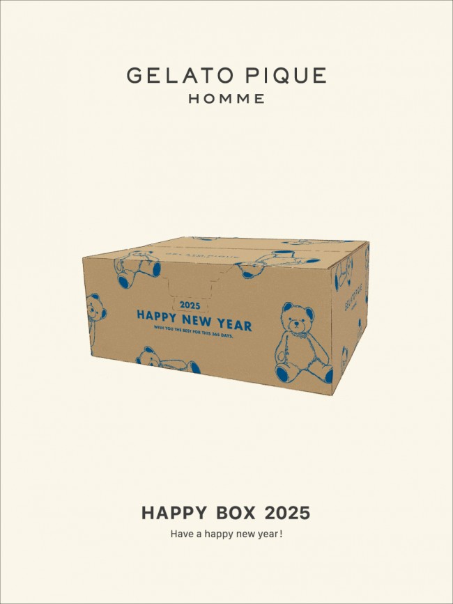 写真）ジェラピケの福袋「HAPPY BOX 2025」が今年も登場！ 11．1から