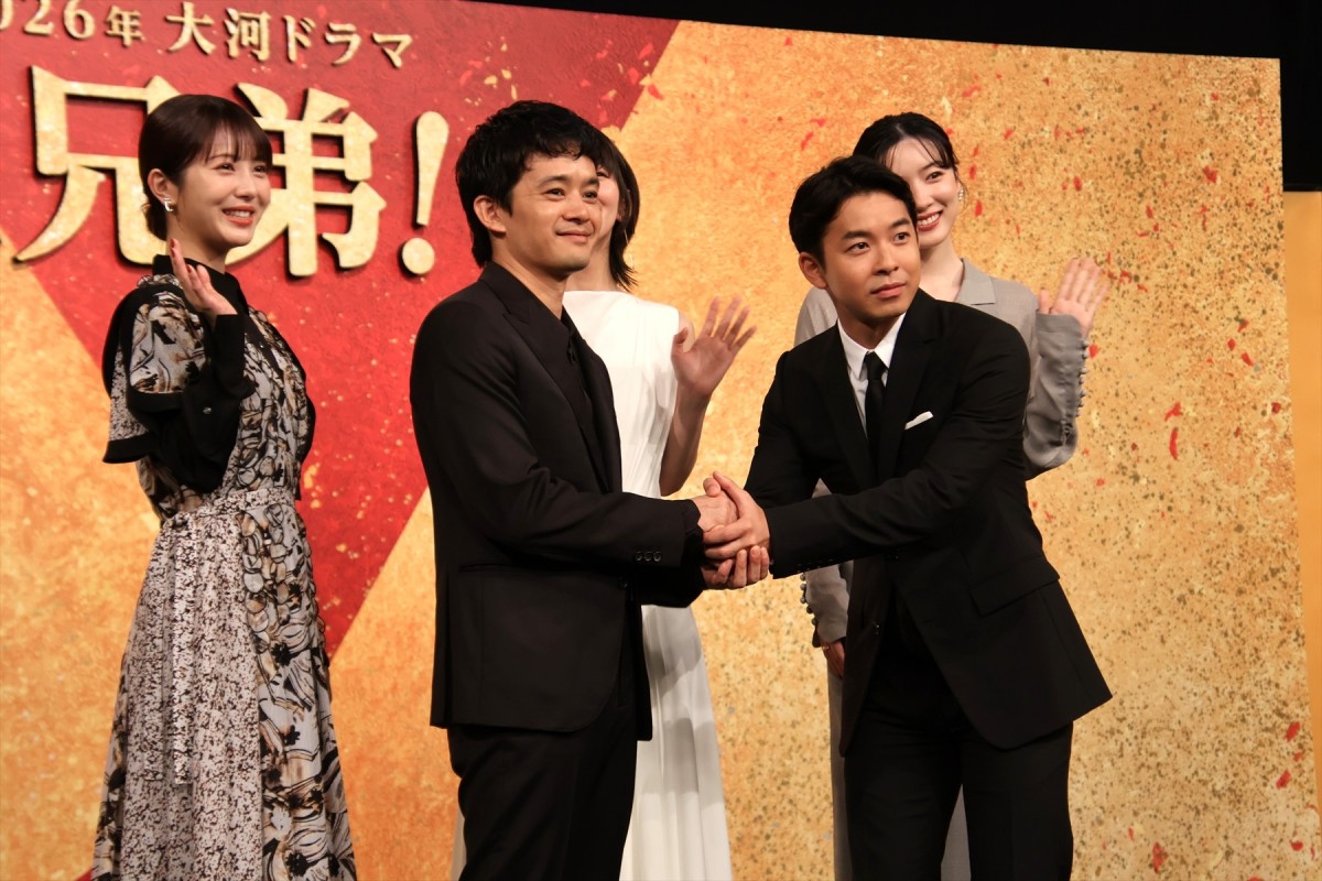 2026年大河ドラマ『豊臣兄弟！』豊臣秀吉役に池松壮亮　仲野太賀と兄弟役で天下を目指す