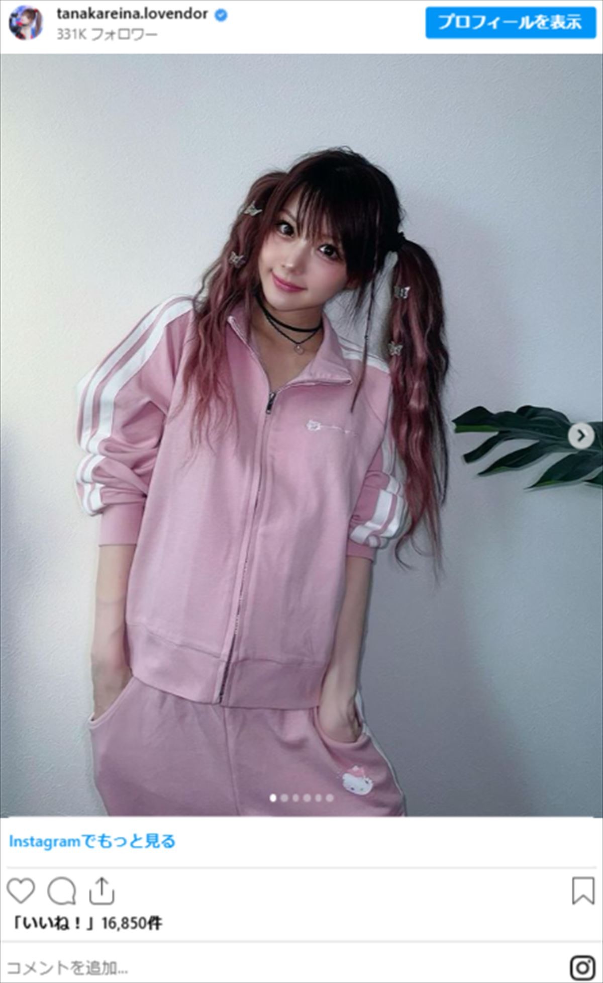 元モー娘。田中れいな35歳、第1子出産を報告「いろいろすごかったぁあ!!笑」　子育て奮闘ぶり明かす
