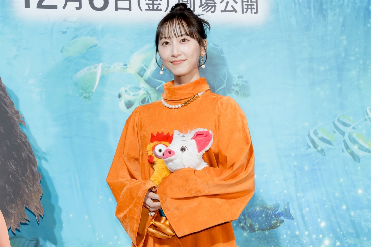 モアナ役・屋比久知奈、劇中歌を生歌唱　力強い歌声を観客に届ける