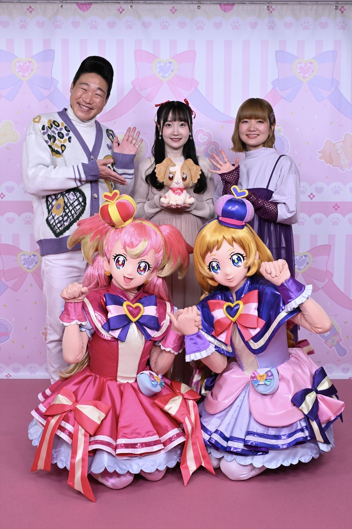 みやぞん、史上初となる“犬のプリキュア”に大興奮「夢の世界」「心が浄化された」