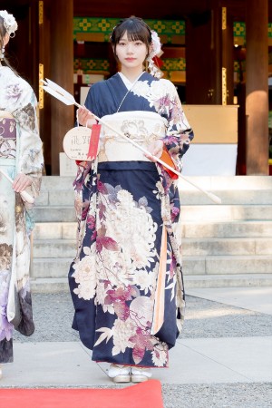 乃木坂46・岡本姫奈、2023年度 乃木坂46 新成人お披露目 取材会に登場