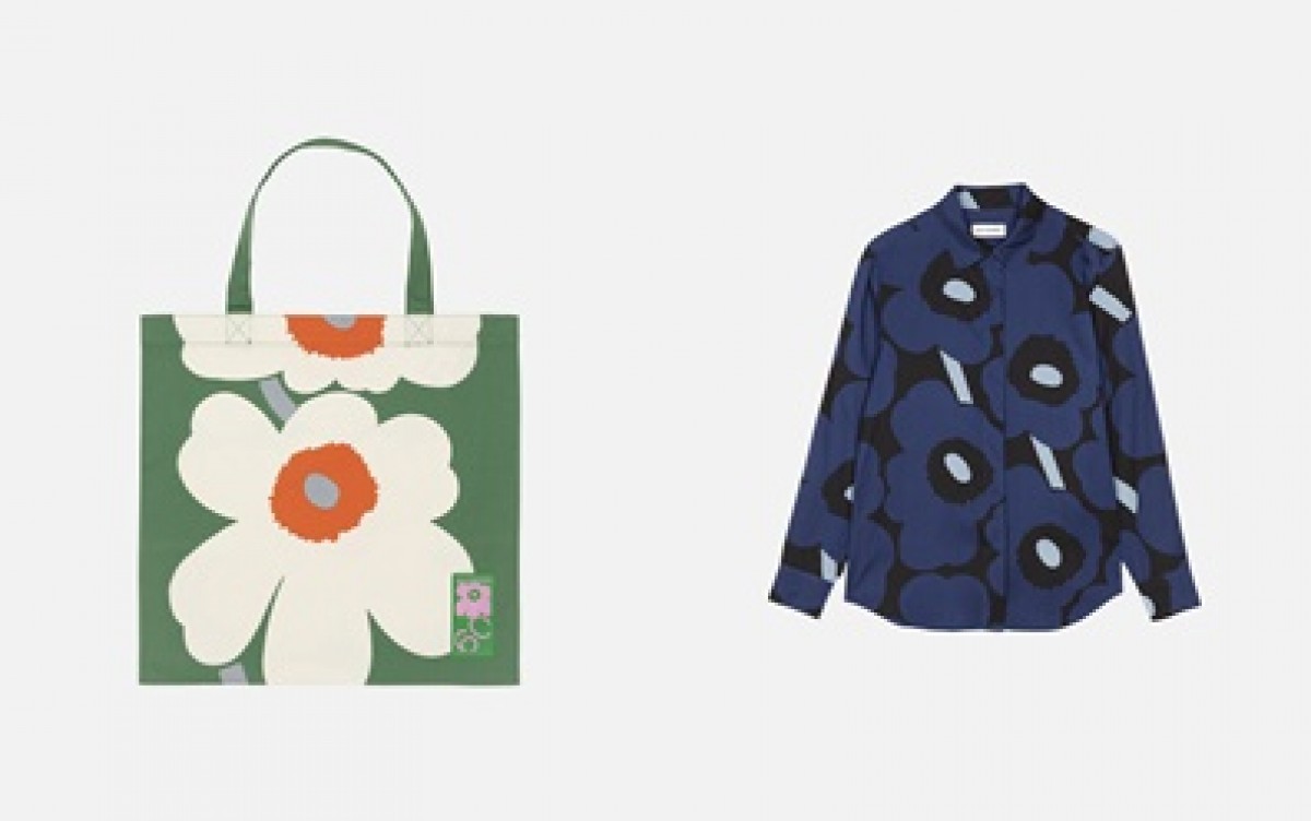 marimekko ポーチ&アニバーサリートートバッグセットレディース