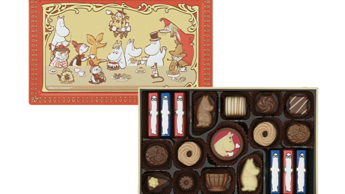 ムーミン×「メリーチョコレート」がコラボ! 美術品のような ムーミン×「メリーチョコレート」がコラボ! 美術品のような