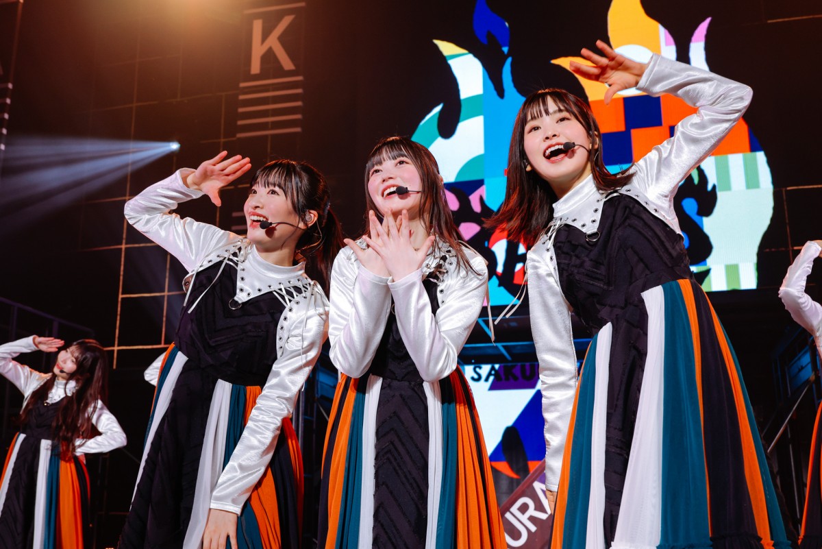 櫻坂46「BACKS LIVE!!」　“座長”井上梨名を筆頭に12人が涙と決意のパフォーマンス