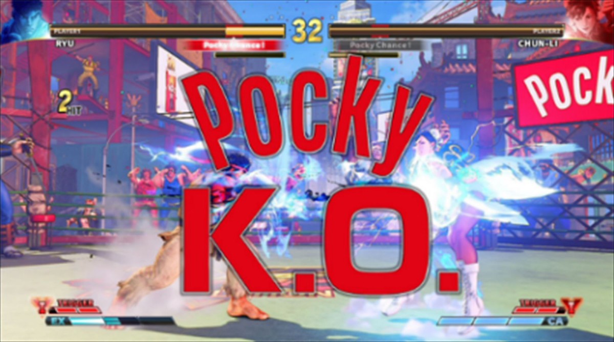 狩野英孝、『Street Fighter II POCKY EDITION』に新キャラ“EIKO”として登場　オリジナル必殺技も！