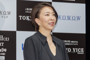 真矢ミキ、ドラマ『TOKYO VICE Season2』舞台挨拶に登場