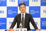 TBSテレビ2024年4月期番組改編説明会に出席した永島洋二郎氏