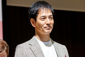 ドラマ『ミス・ターゲット』制作発表会見に出席した沢村一樹