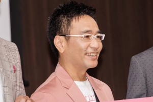 ドラマ『ミス・ターゲット』制作発表会見に出席した八嶋智人