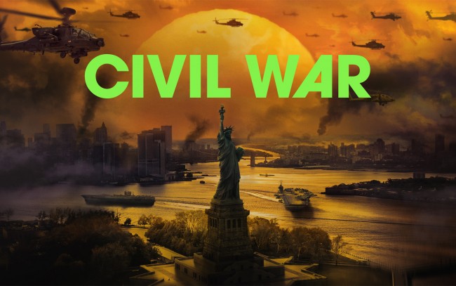 映画『CIVIL WAR』ビジュアル