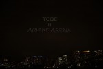 TOBE所属アーティストの有明アリーナでの各公演のアーカイブ映像を8月16日世界独占配信　ドローンショーでの発表の様子