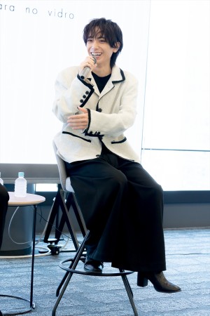 小西詠斗、ドラマ『タカラのびいどろ』制作発表に登場