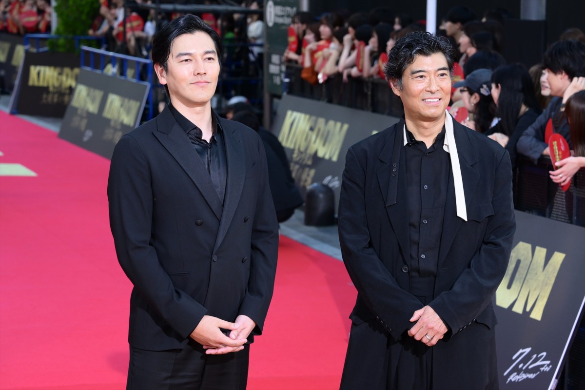 山崎賢人、映画『キングダム』最終章のお披露目に笑顔「最強です！」