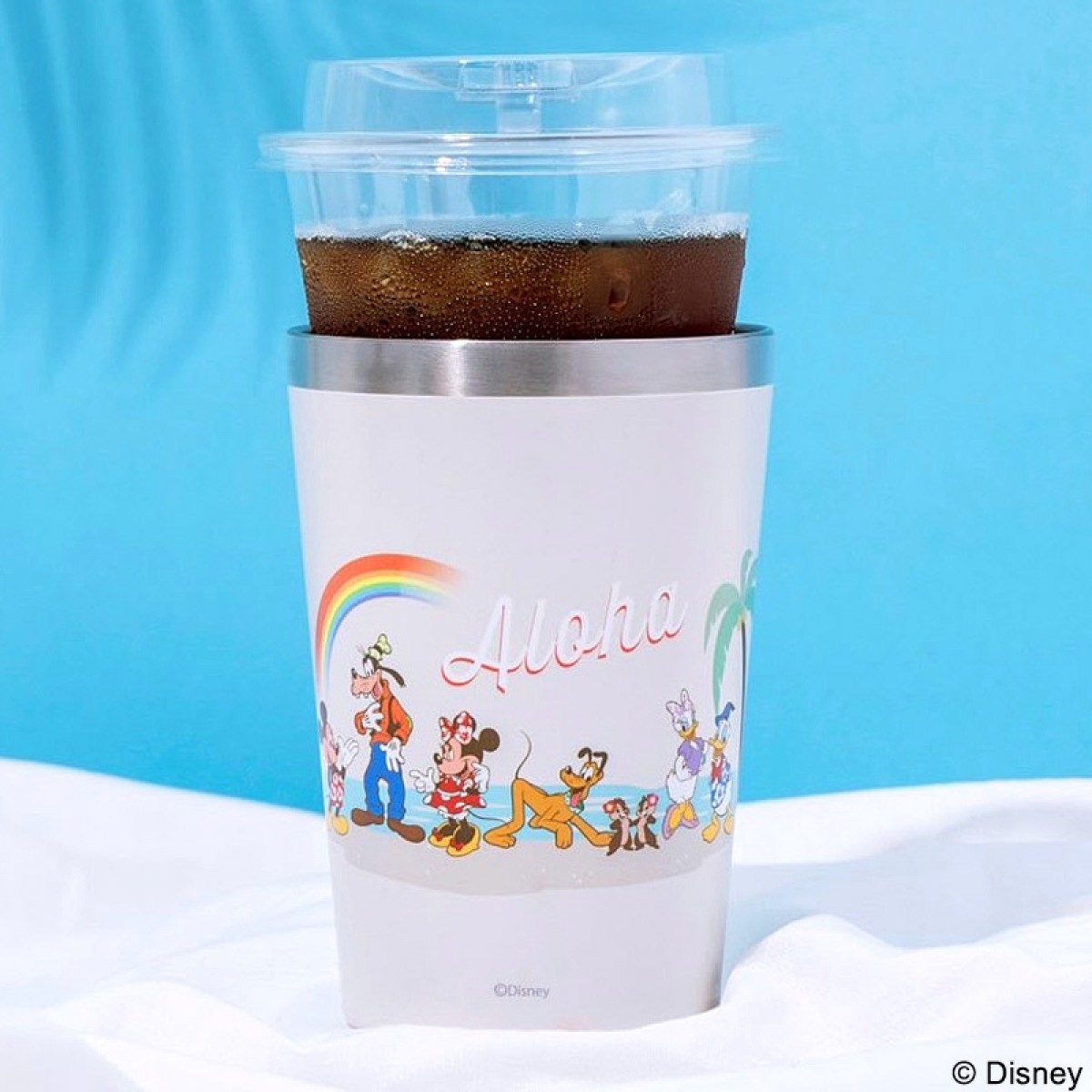 「Disney CUP COFFEE TUMBLER BOOK summer collection ALOHA」