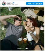 【写真】デュア・リパ、恋人のカラム・ターナーをついにインスタで紹介！