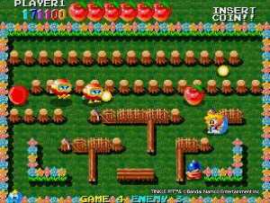 【写真】往年のナムコキャラが登場する『アーケードアーカイブス  ティンクルピット』配信中