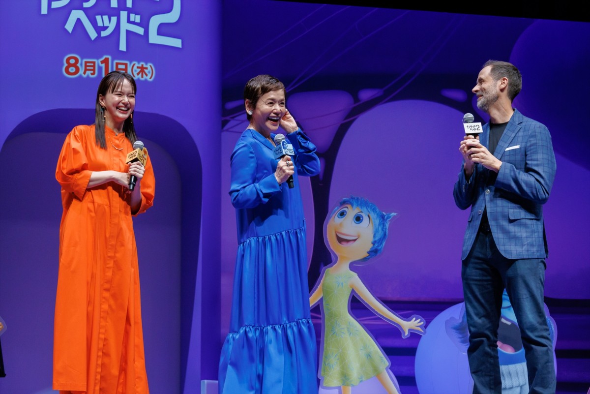 大竹しのぶ、『インサイド・ヘッド２』カナシミ役再演に「9年も経っていたなんて」　誕生日祝福に笑顔も