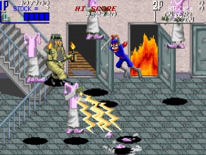 Switch／PS4『アーケードアーカイブス ニンジャキッズ』8月22日に配信　正義の心と忍法で敵を蹴散らすアクションゲーム