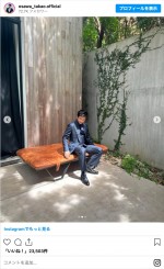 大沢たかお、スリムに変貌したスーツ姿を披露　※「大沢たかお」インスタグラム
