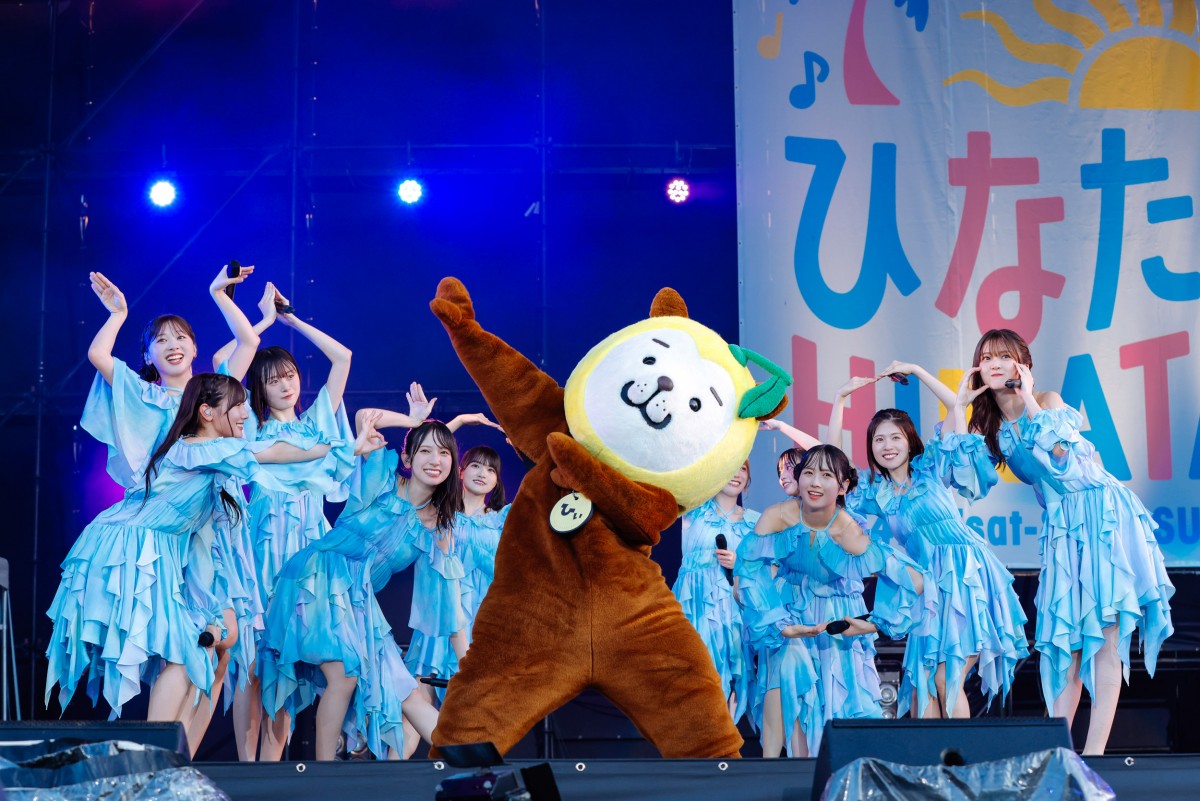 日向坂46、「ひなたフェス2024」開催　水の演出復活でファンびしょ濡れ　念願の東京ドームライブも発表