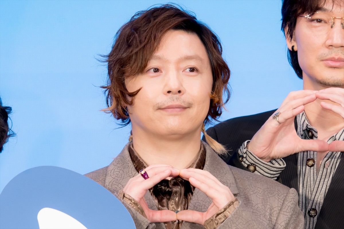堂本剛、綾野剛のことは“綾ちゃん”呼び　お互いのクランクアップにも駆けつける