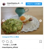 内山理名、“最近のごはん”を公開　※「内山理名」インスタグラム