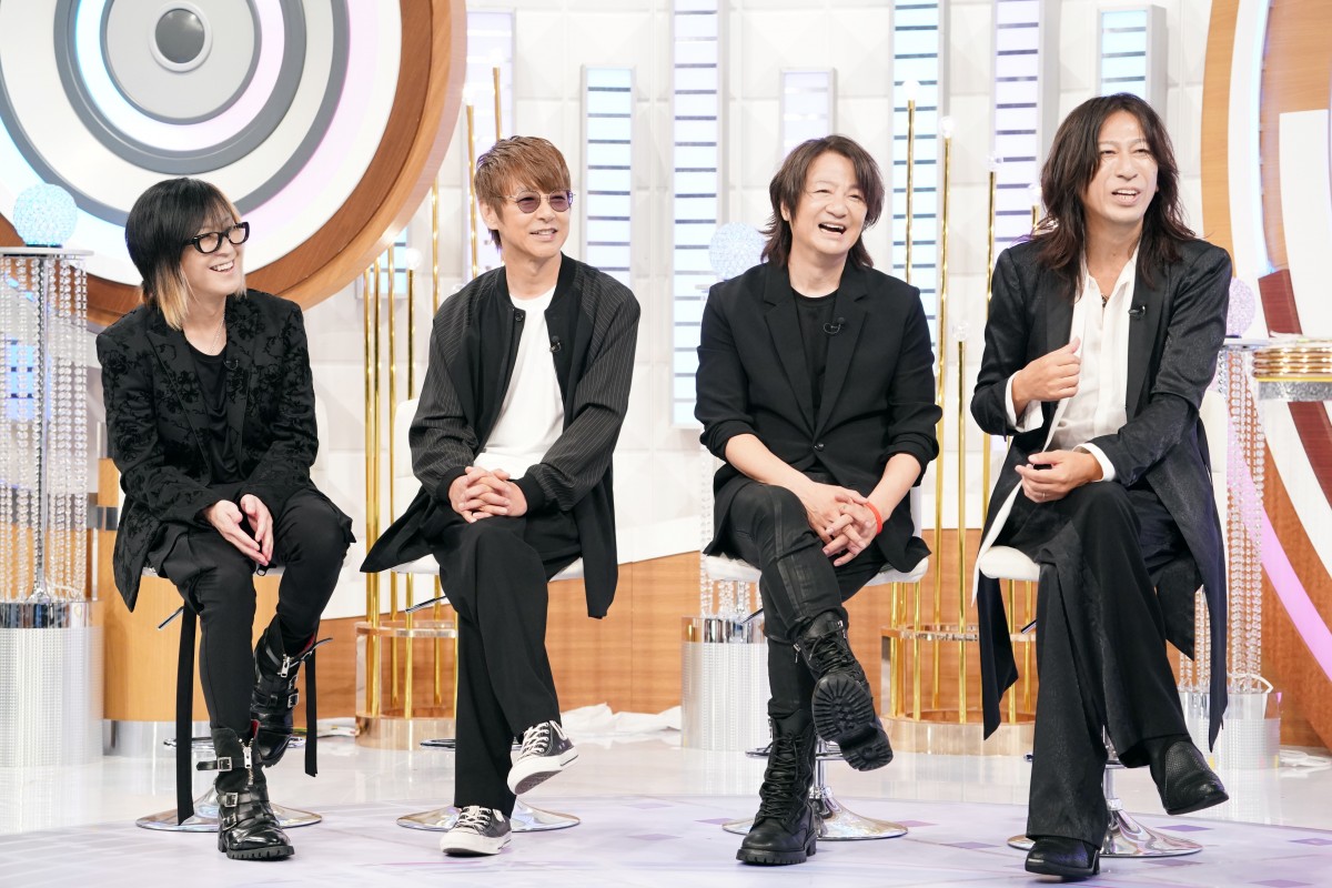 GLAY、『with MUSIC』2時間SP登場！　B’zとの意外な関係性が明らかに　日向坂46、ルセラら出演アーティスト解禁