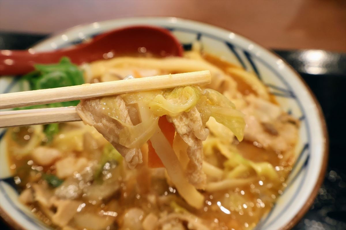 20241119 俺たちのトマト豚汁うどん