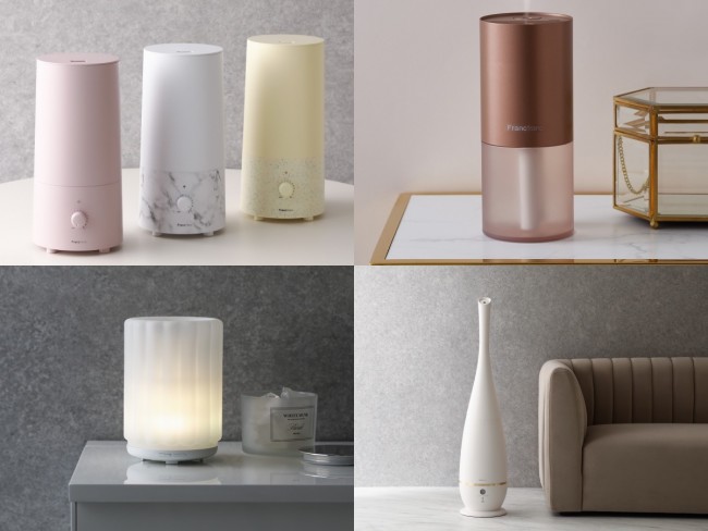 Francfranc 加湿器　グレー Francfrancで人気の加湿器を徹底比較！用途に合った加湿器の