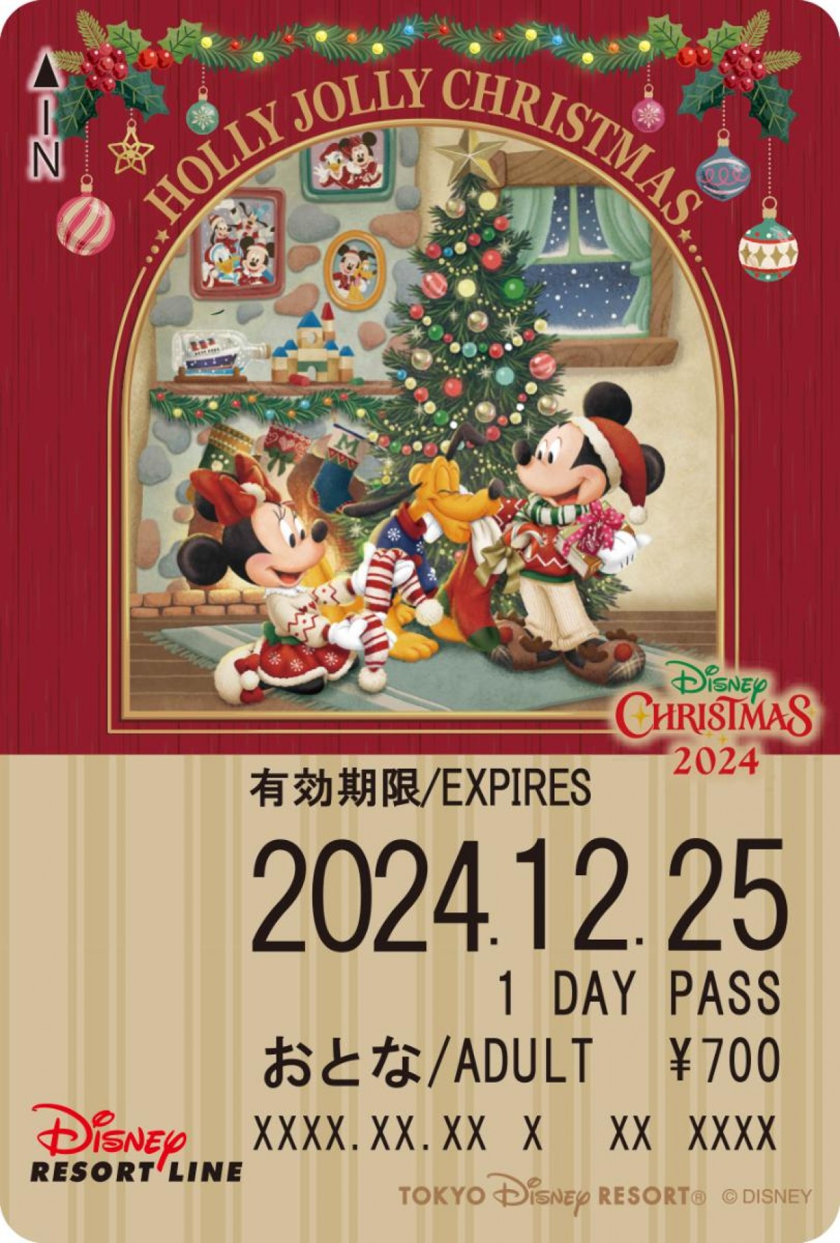 20241105「ディズニー・クリスマス・ライナー」