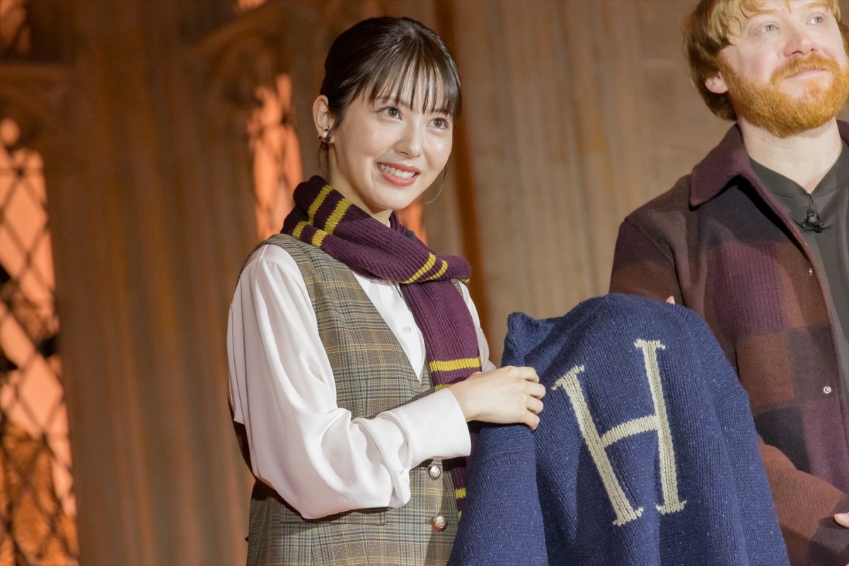 浜辺美波、『ハリー・ポッター』ロン役ルパート・グリントとの対面に感激「ただただ映画を見ているよう」