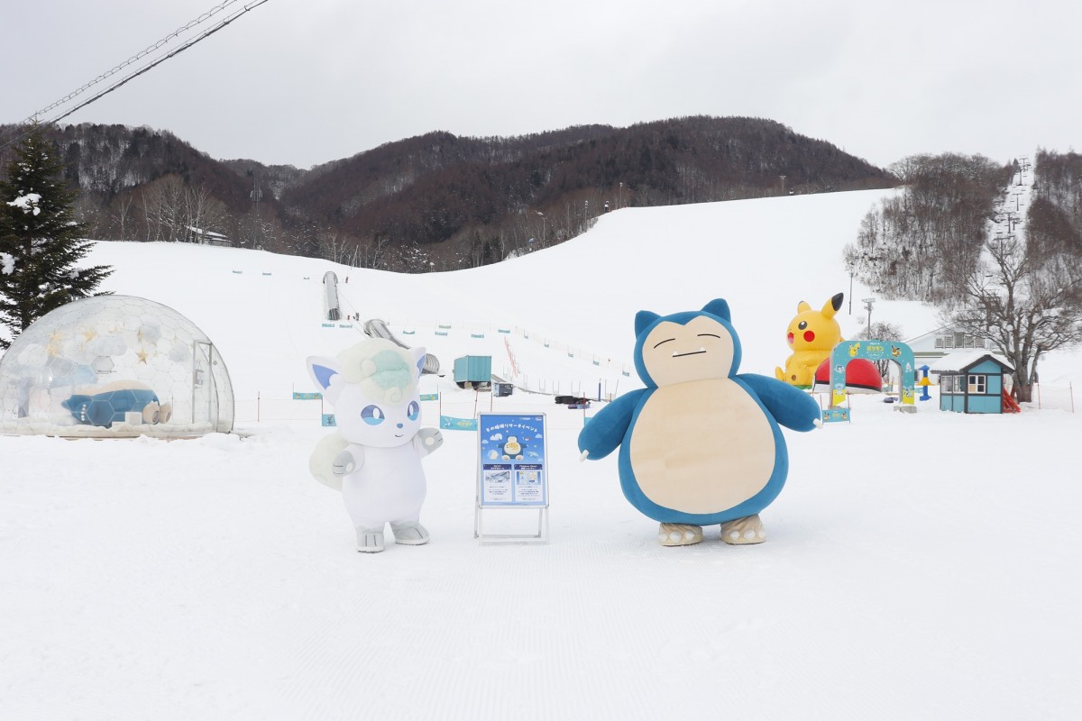 鹿島槍スキー場×『Pokemon Sleep』冬の睡眠リサーチイベント　取材日：20241213