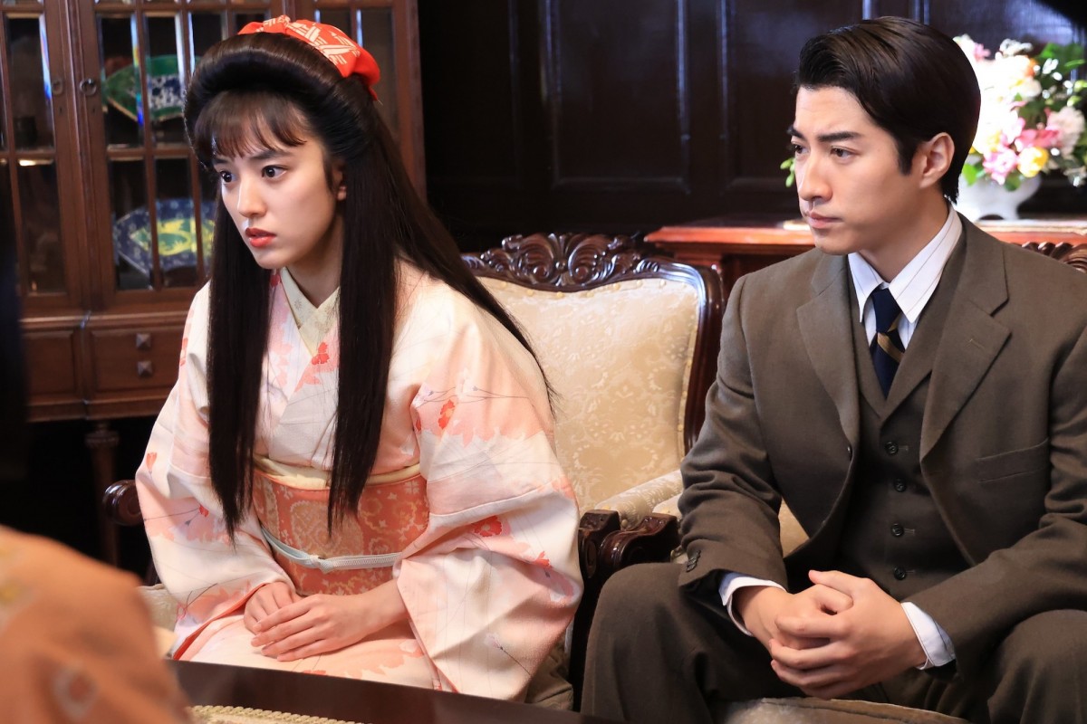 『嘘解きレトリック』最終回　“左右馬”鈴鹿央士＆“鹿乃子”松本穂香の前に謎の女が姿を見せる
